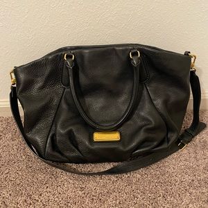Marc By Marc Jacobs Workwear Pebbled Leather Shoulder Bag